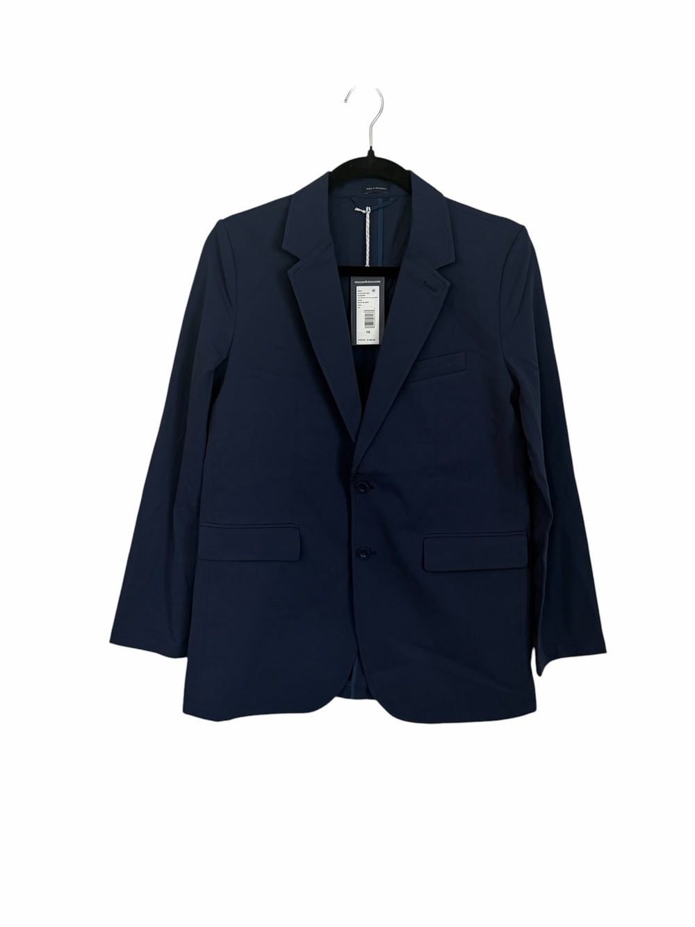 Vineyard Vines Boys Dark Navy Blue Performance On The Go Blazer Sz 18 NWT